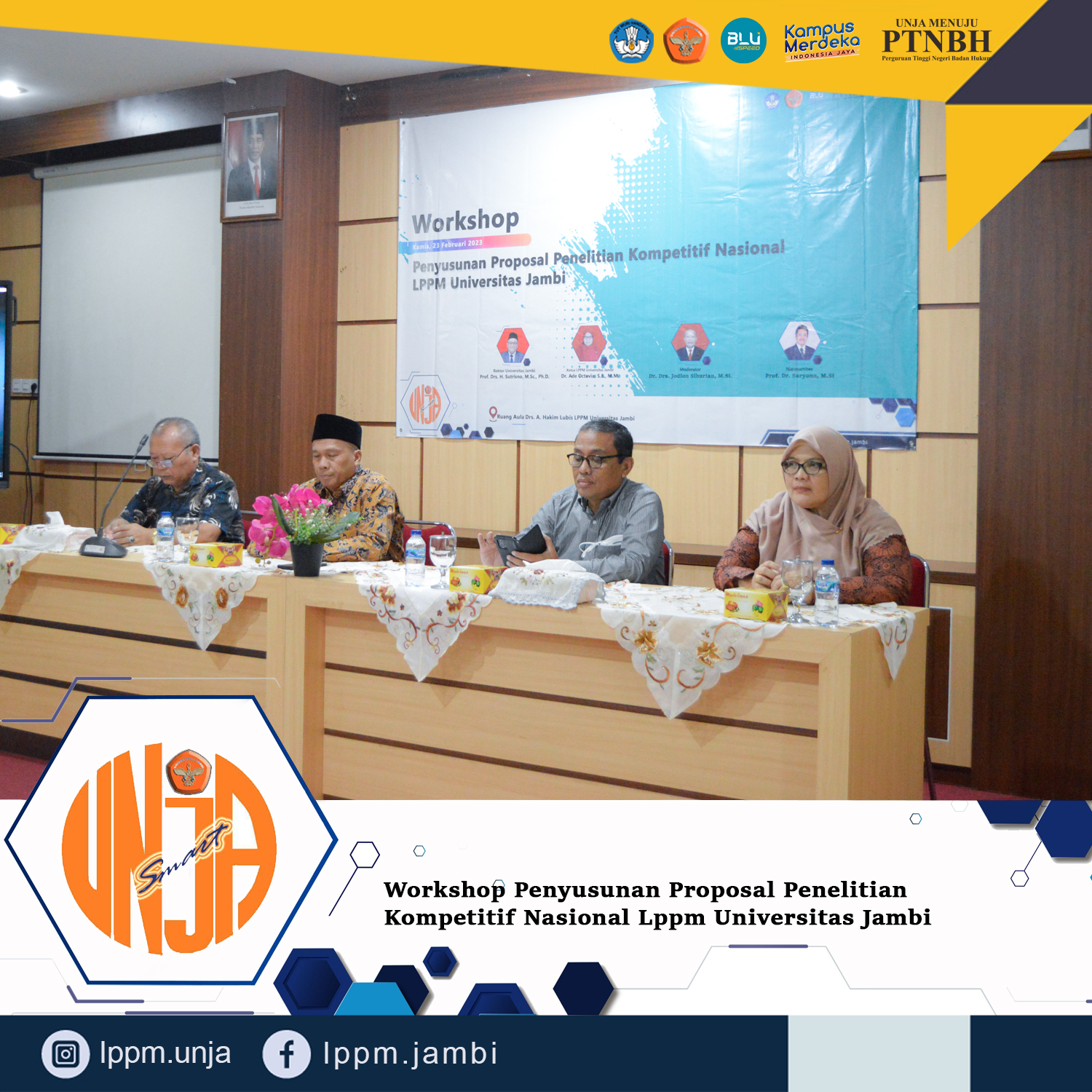 WORKSHOP PENYUSUNAN PROPOSAL PENELITIAN KOMPETITIF NASIONAL LPPM ...