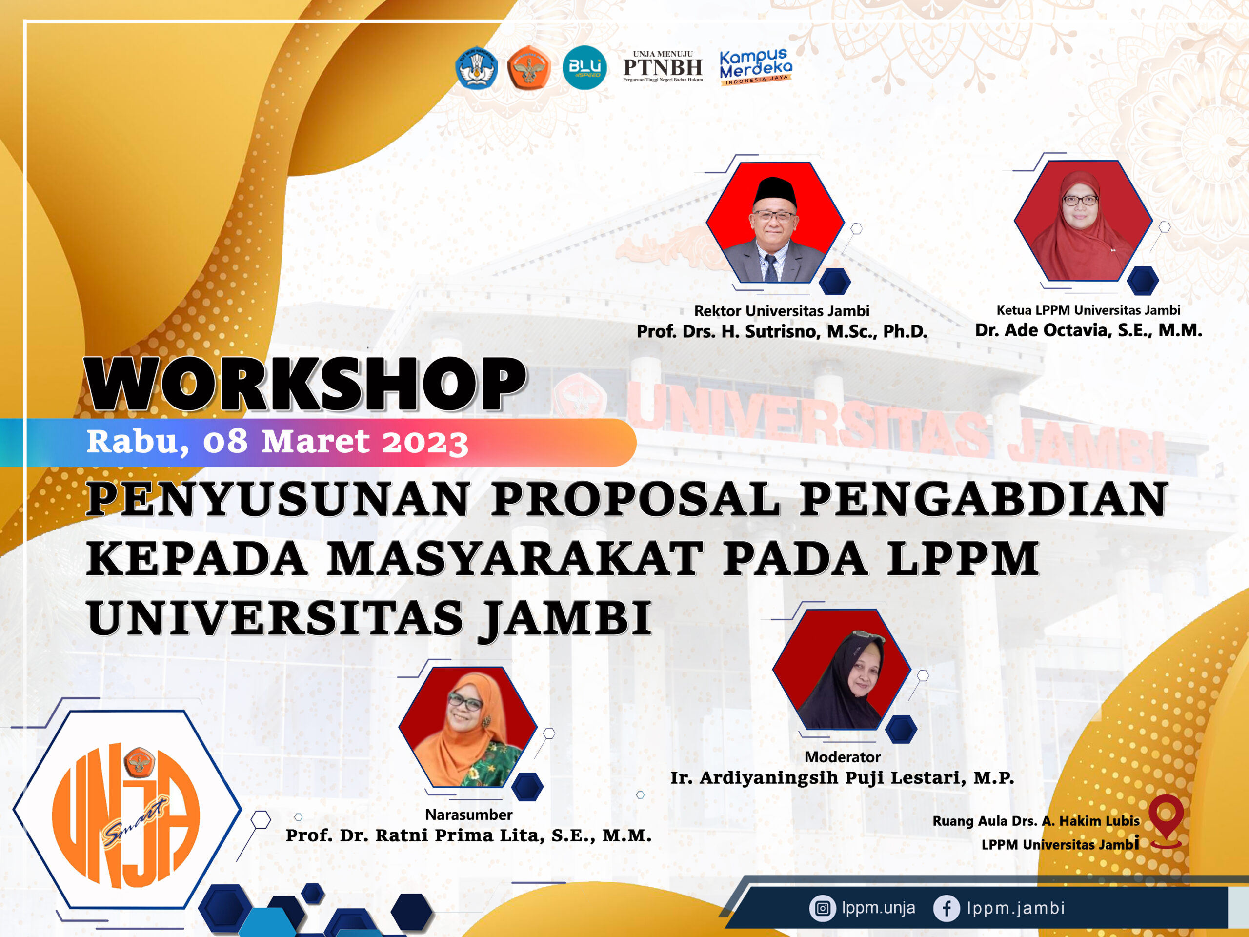 WORKSHOP PENYUSUNAN PROPOSAL PENGABDIAN KEPADA MASYARAKAT PADA LPPM ...