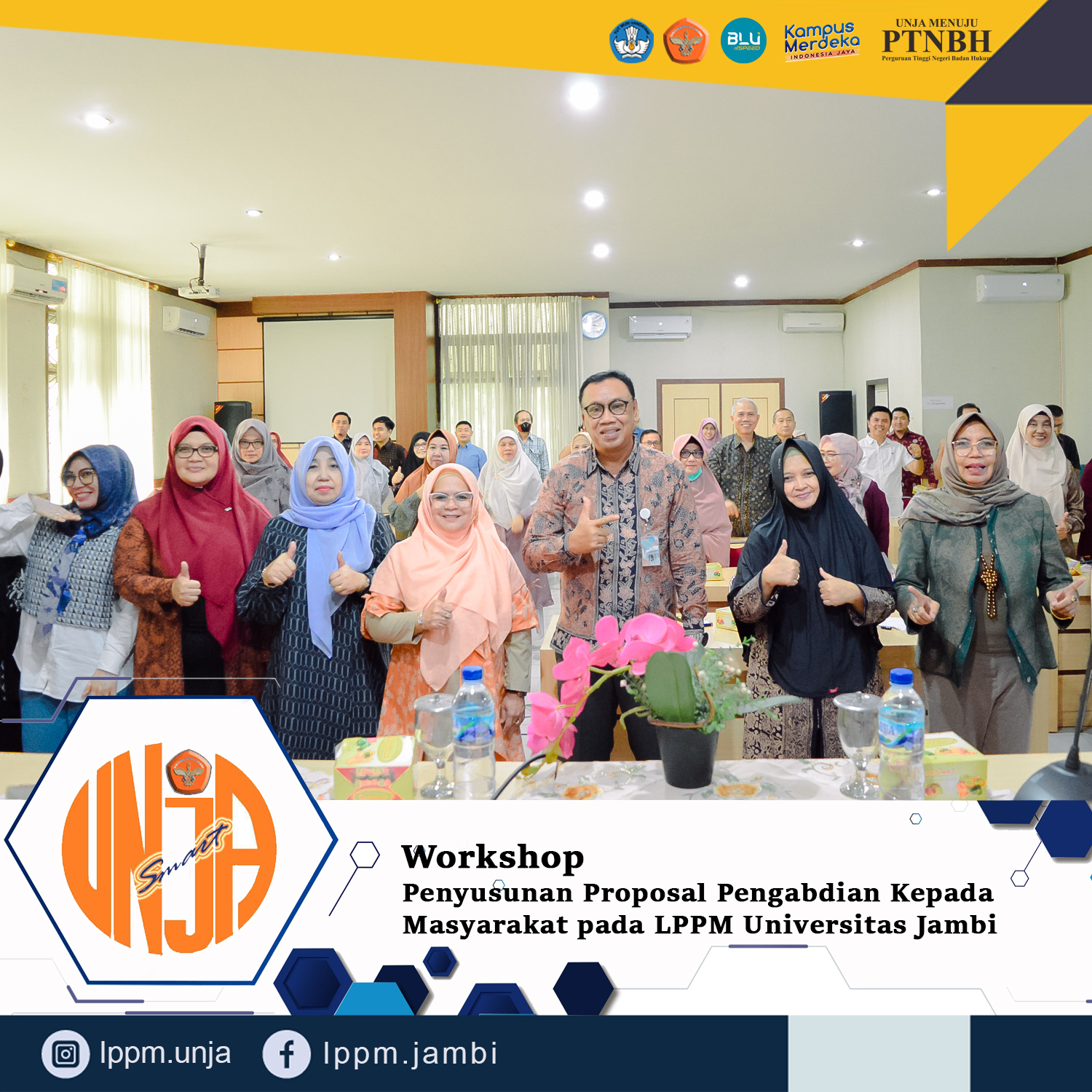 WORKSHOP PENYUSUNAN PROPOSAL PENGABDIAN KEPADA MASYARAKAT PADA LPPM ...